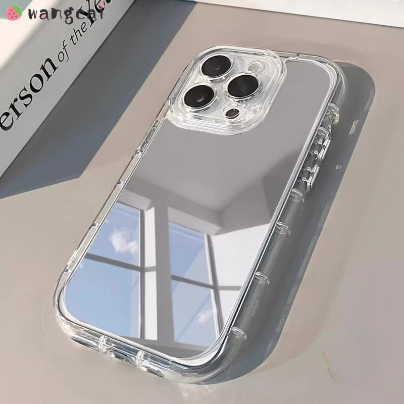 Mirror Phone Case For Vivo X200 Pro Mini X200S X100 X100S X90 X90S X80 X70 X60 X50 Pro X30 X27 X23 Y50 Back Cover Luxury Case