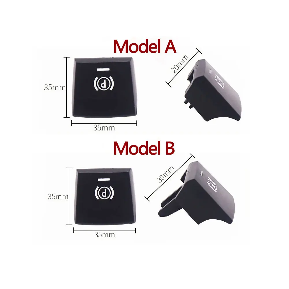 Car Handbrake Parking Brake P Button Switch Cover For BMW 5 6 7 X3 X4 X5 X6 Series F01 F02 F10 F12 F15 F16 F25 F26 61312822518