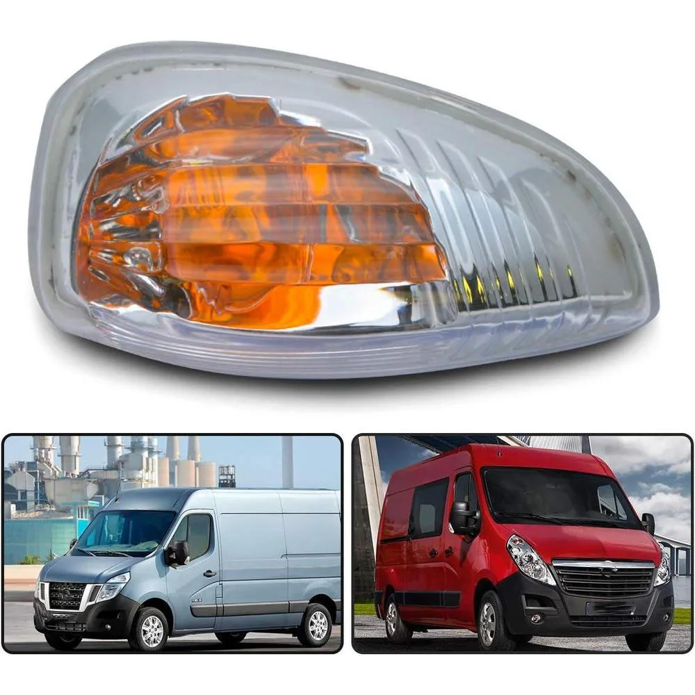 

Fit for Transit MK8 2014 Left Wing Mirror Indicator Lamp Optic Cover Turn Signal Lights