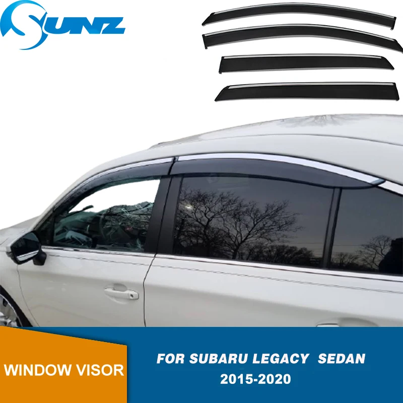 

Side Window Deflectors For Subaru Legacy Sedan 2015 2016 2017 2018 2019 2020 Weather Shields Window Visor Sun Rain Guards SUNZ