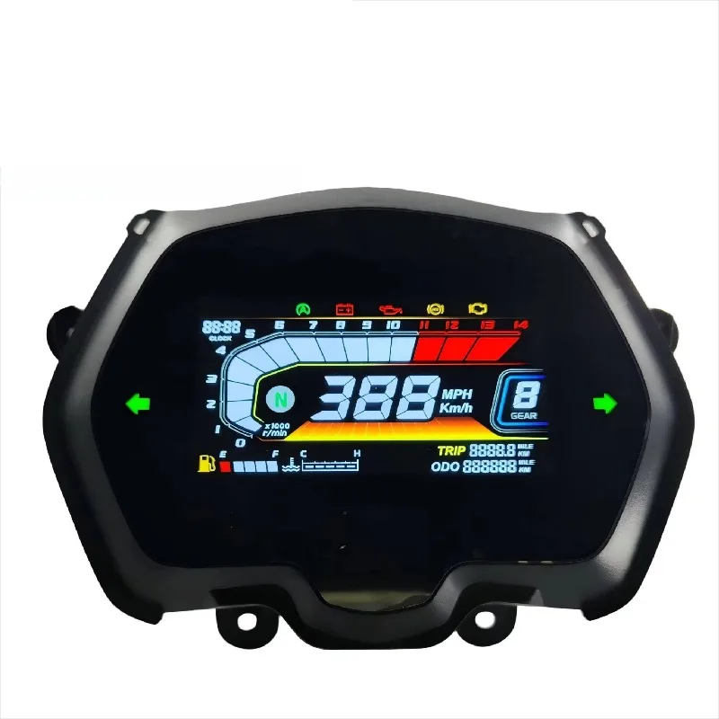 For Sniper 155 V1 V2 LCD Digital Speedometer ABS/Non ABS VVA Standard Speedometer Plug and Play Odometer