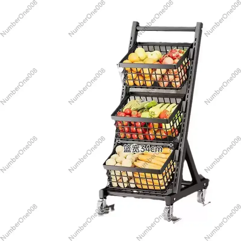 

Стеллаж для овощей и фруктов для супермаркетов, коммерческий стенд для закусок/сладостей/чипсов, витрина для магазинов у дома с корзинами