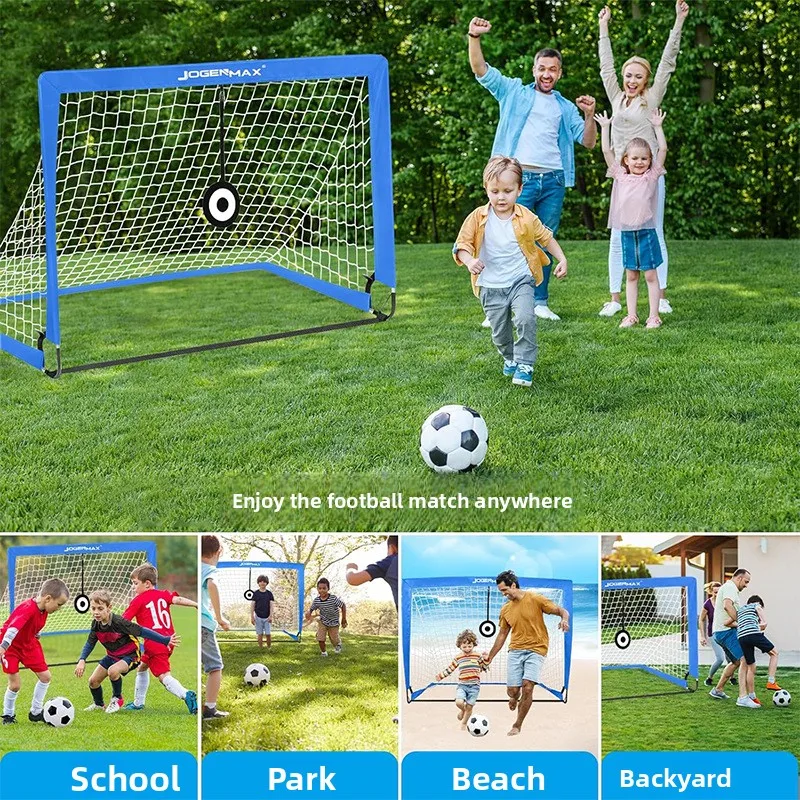 Football Training Network Outdoor Portable Quick Open Children's Foldable Storage Football Door