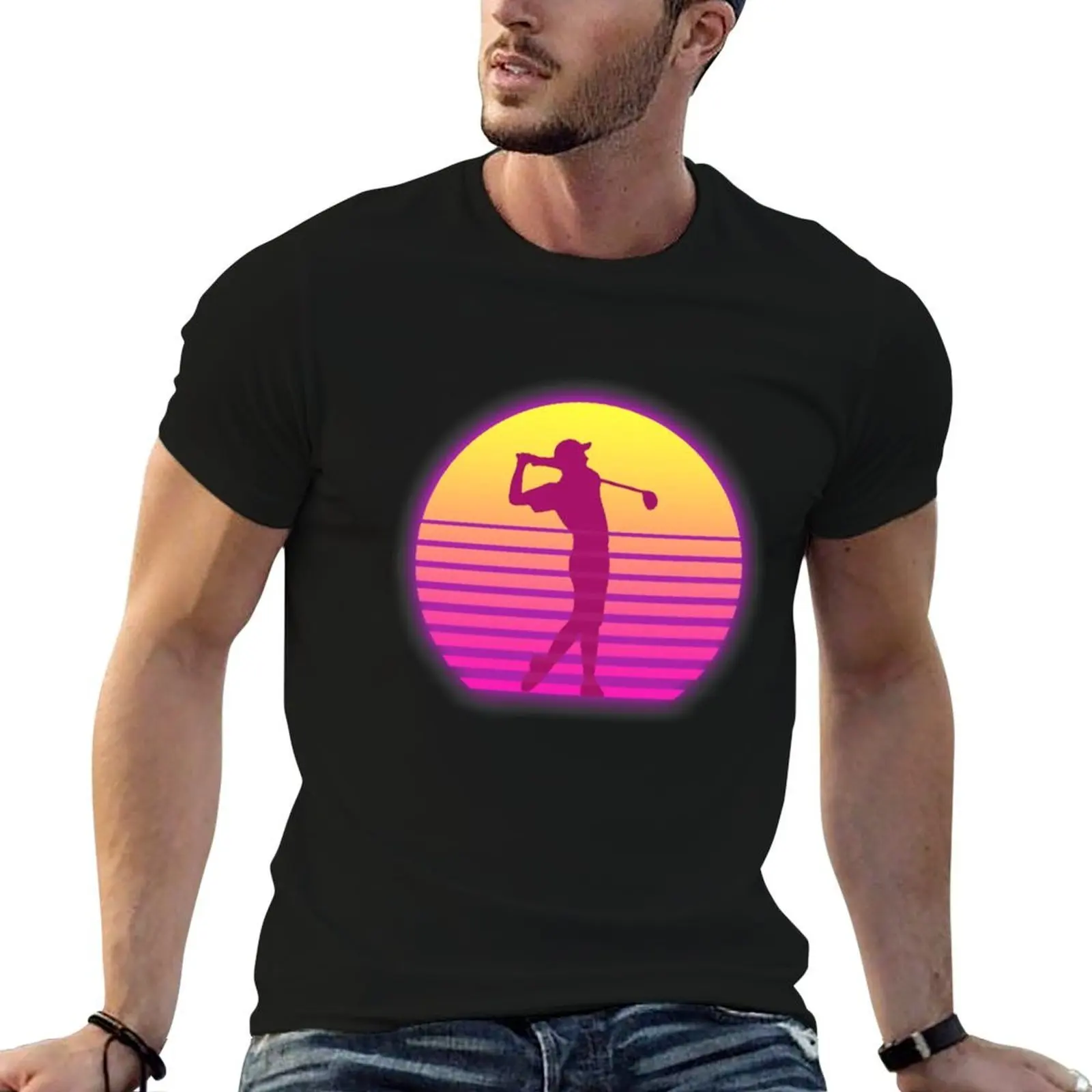 

Golf T-Shirt t shirts for man pack white anime tshirt T-Shirt