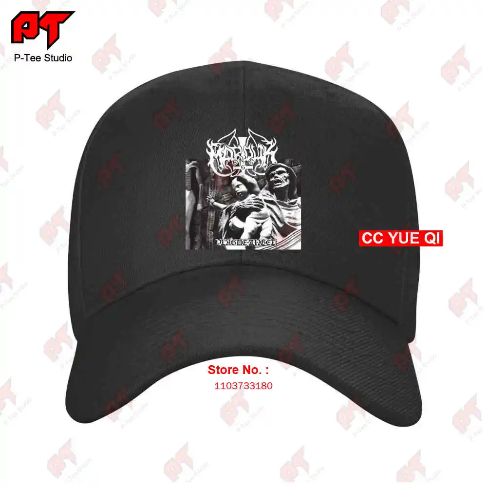 Rare Vintage Marduk Prague Angel 666 Black Metal Gorgoroth Baseball Caps Truck Cap DZ0C