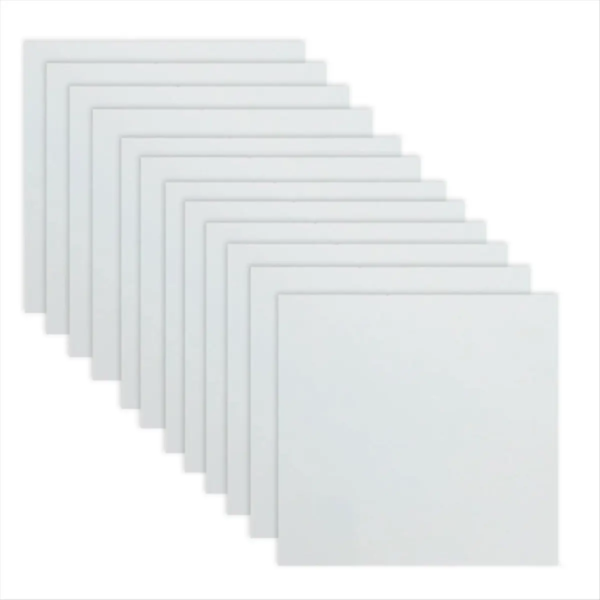 A159K 12 Sheets 7.5mil Sheet 12 X 12 Inch Milky Translucent PET Blank Stencil Making Sheet (7.5mil) SUMMER
