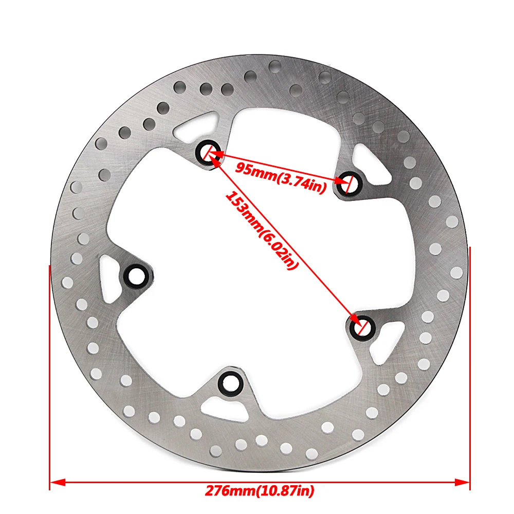 For BMW R1200GS K50 LC/Radial K51 Adventure R1200RS Sport R1200RT K52 R1200R R1200GS LC ADV LC R1200RS MotorcycleRear Brake Disc