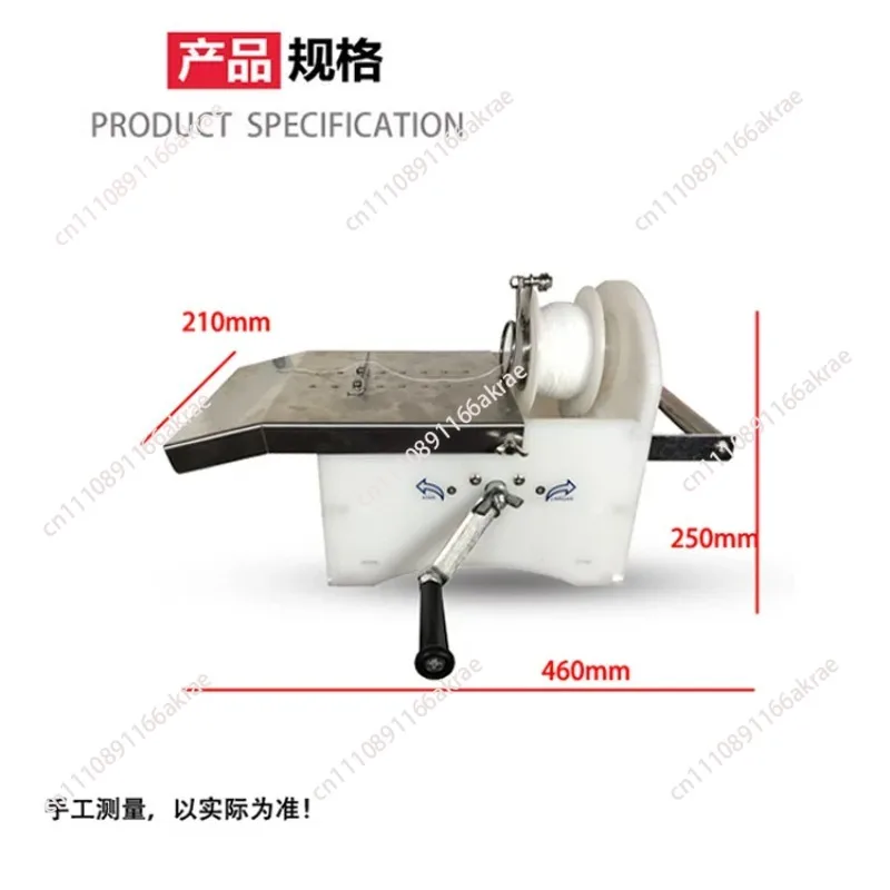 Hand-cranked automatic Food Material Portable Manual Sausage Twisting Machine Sausage Knotting Tying Binding Linker Machine