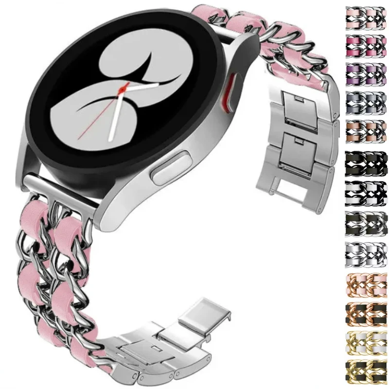 20mm 22mm Metal Kayış Samsung İzle 7 6 5 4 3 Amazfit GTR/GTS Bilezik Bileklik Huawei İzle 4/GT4-3-2 Xiaomi S4/3 Bant