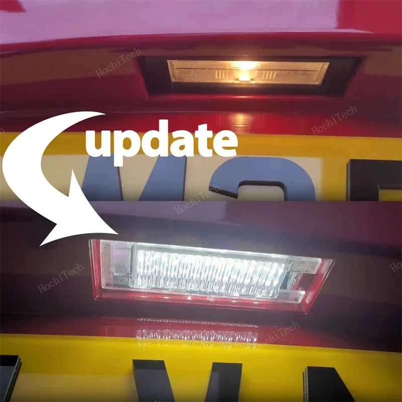 for Alfa Romeo 147 156 159 166 Brera Giulietta Type 940 MiTo Romeo GT Spider 939 2Pcs Canbus Car LED Number License Plate Light