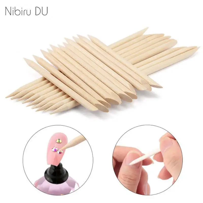 Disposable Ultra-small Cotton Swab Brush Lint Free Micro Wood Makeup Brushes Eyelash Extension Glue Removing Tools