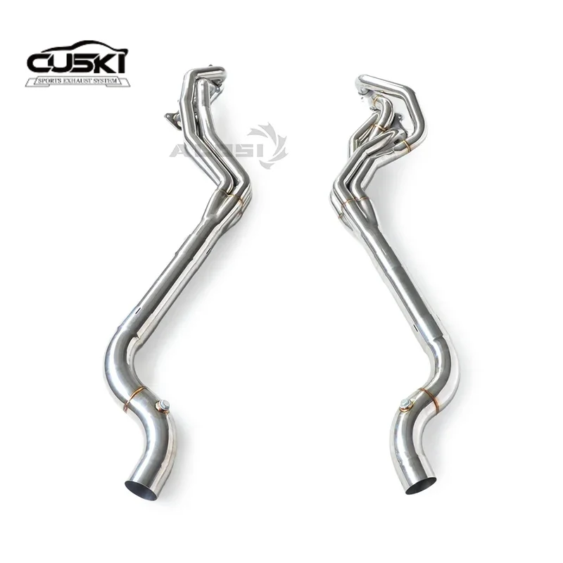 

Stainless steel with catalytic heat shield muffler suitable for Ford Mustang 5.0L 2015-2024 automotive exhaust modification acce