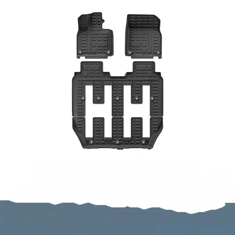 

For Rox 01 Car 24-25 Six-seat/Seven-seat Fully Eco-friendly TPE Floor Mats Floor Mats for the Trunk and Main Area