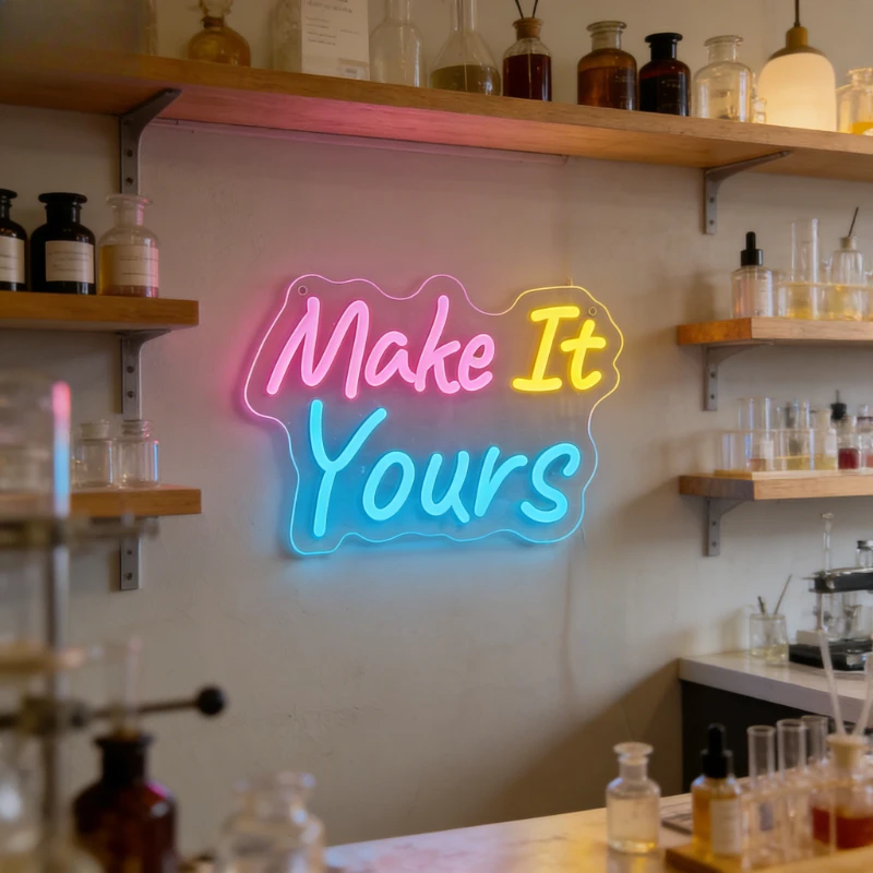 Insegna al Neon LED USB 'Make  - Desk Setup Inspiration recensione e prezzo