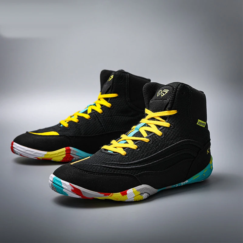 New Wrestling Shoes Women Indoor Professional Boxing Shoes Adult Sports Sneakers Fighting Comfortable Training Wrestling Boots