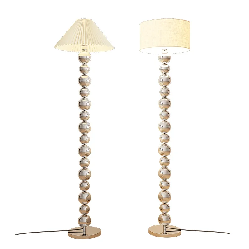 

Modern simple floor lamp in indoor living room, convenient, practical and durable