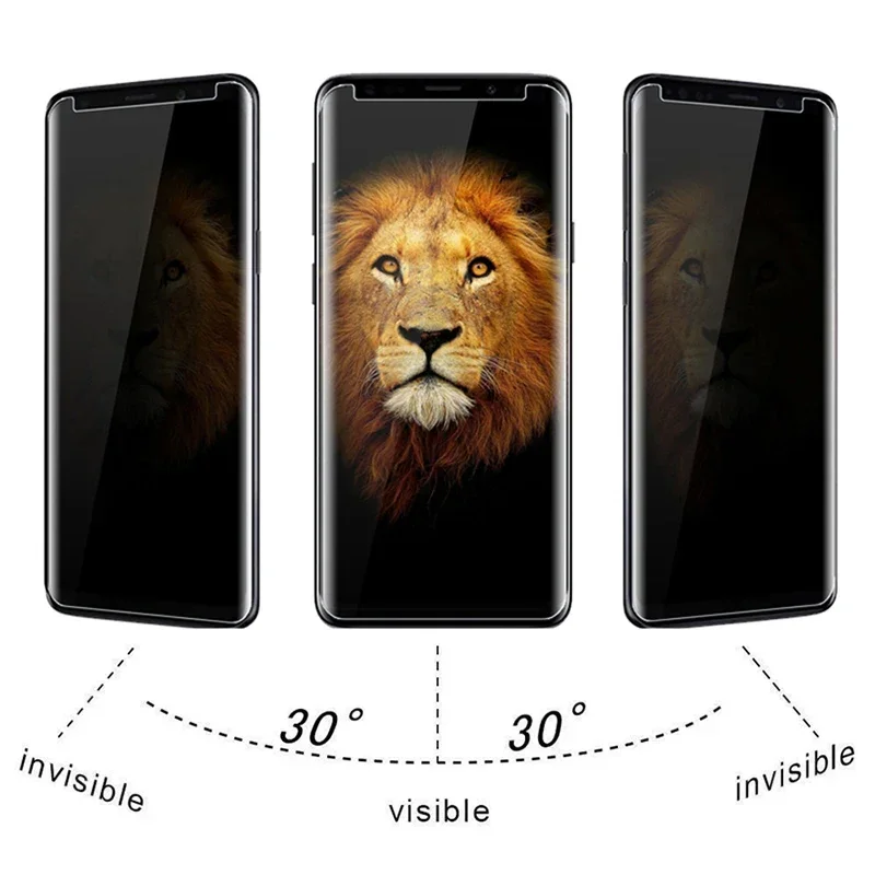 9H Privacy Anti Spy  Protective Glass  For Galaxy S7 S6 Edge S5 S4 S3 Screen Protector For Samsung Galaxy S10 5G S9 S8 Plus