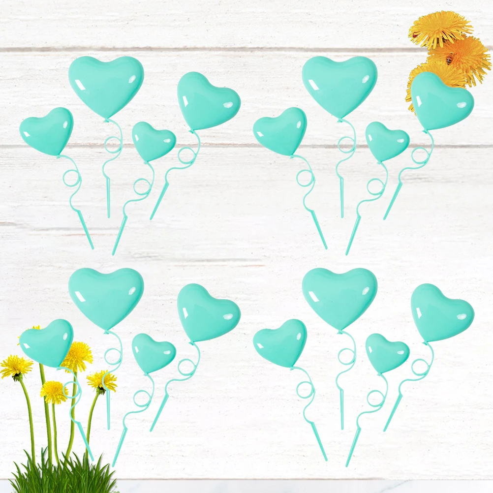 

40 Pcs Heart Shaped Cake Picks Princess Birthday Party Cupcake Decor Girl Dessert Toppers Safe Plastic Material Creative Design