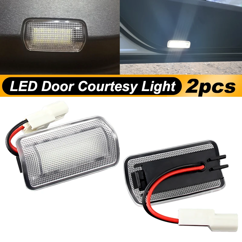 For Toyota GT86 Corolla Camry Prius Tundra Highlander 4Runner Land Cruiser Sienna Avalon Sequoia Venza LED Door Courtesy Lights