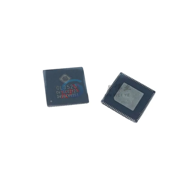 Chip mestre USB PS4, GL3520, Pacote QFN88, 5 unidades por lote