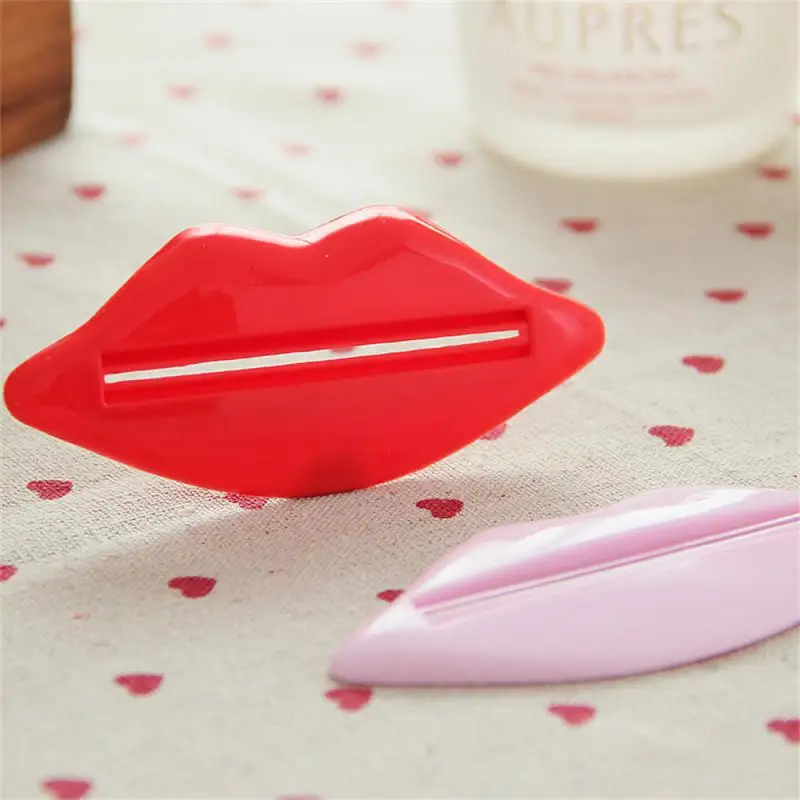 Toothpaste Squeezer Multipurpose Bulk Household Products Presser Simple To Use Red Household Extruder Preferred Material