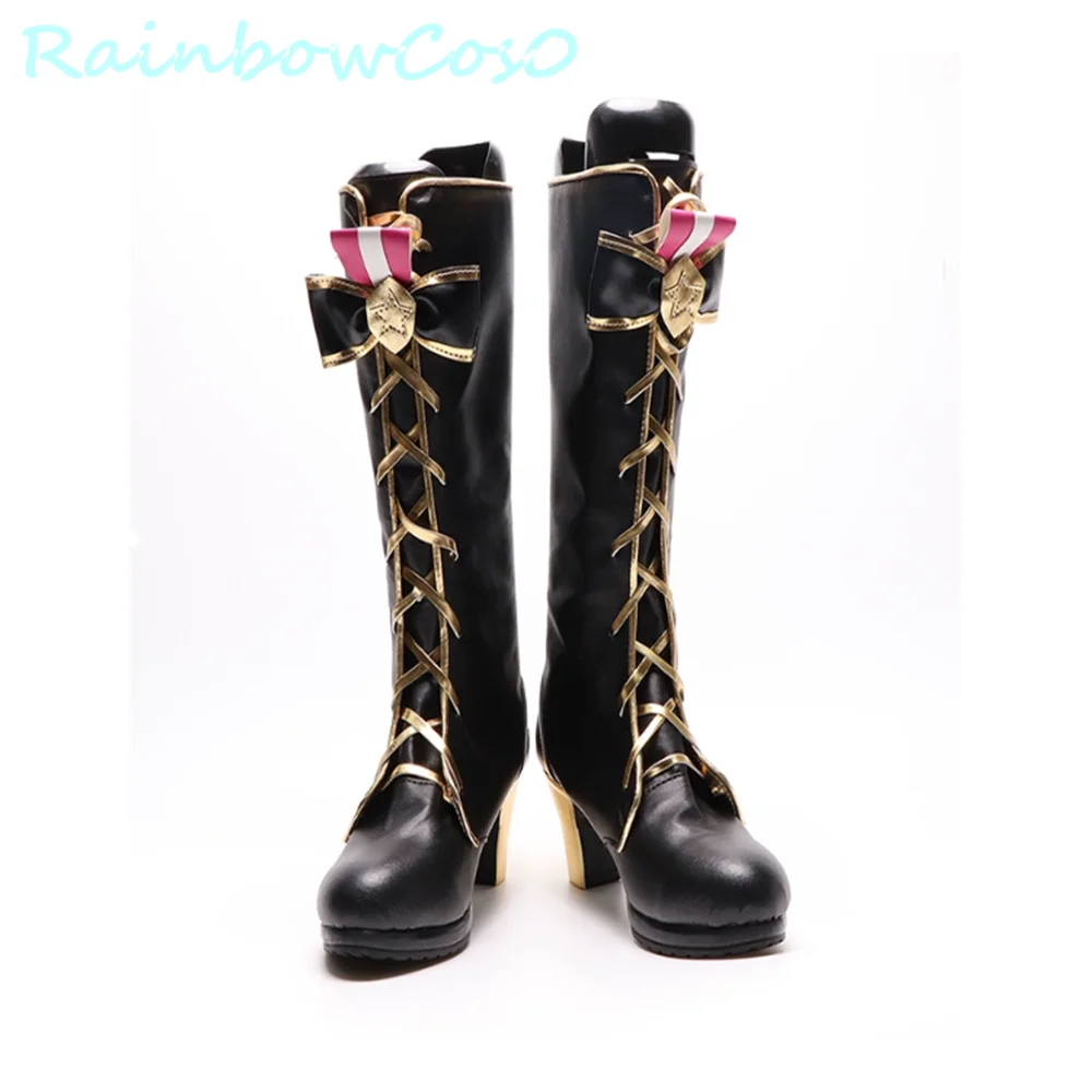 アイカツアイカツ!! タカネコスプレシューズ,アニメブーツ,ハロウィーンパーティー,w3164