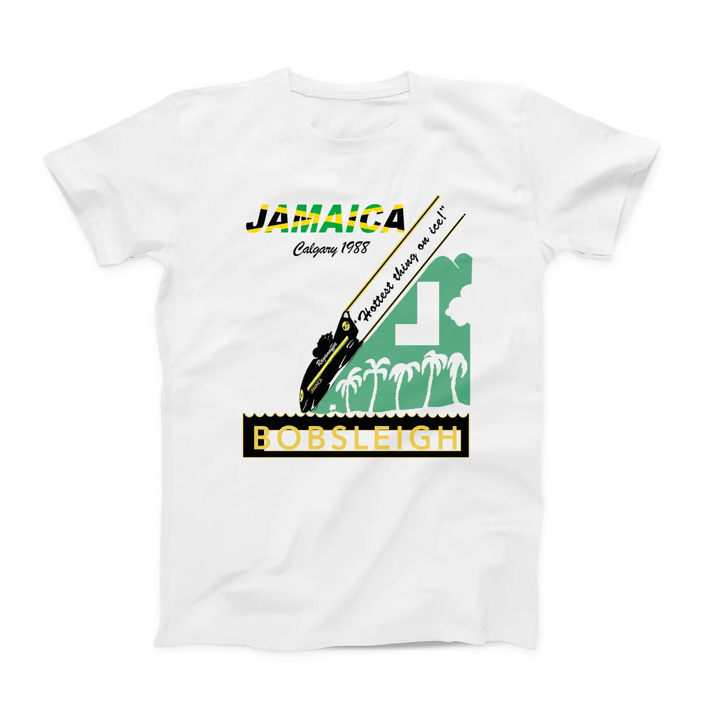 1980's Jamaica Bobsled T Shirt Adult Youth Toddler