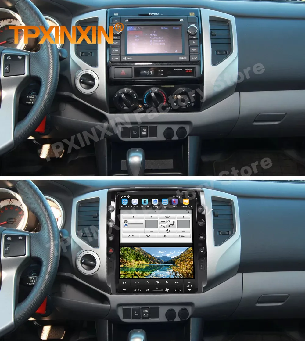 

Android Carplay Automotive Multimedia For Toyota Tacoma 2007 2008 2009 2010 2011 2012 2013 2014 2015 Radio Coche With Bluetooth