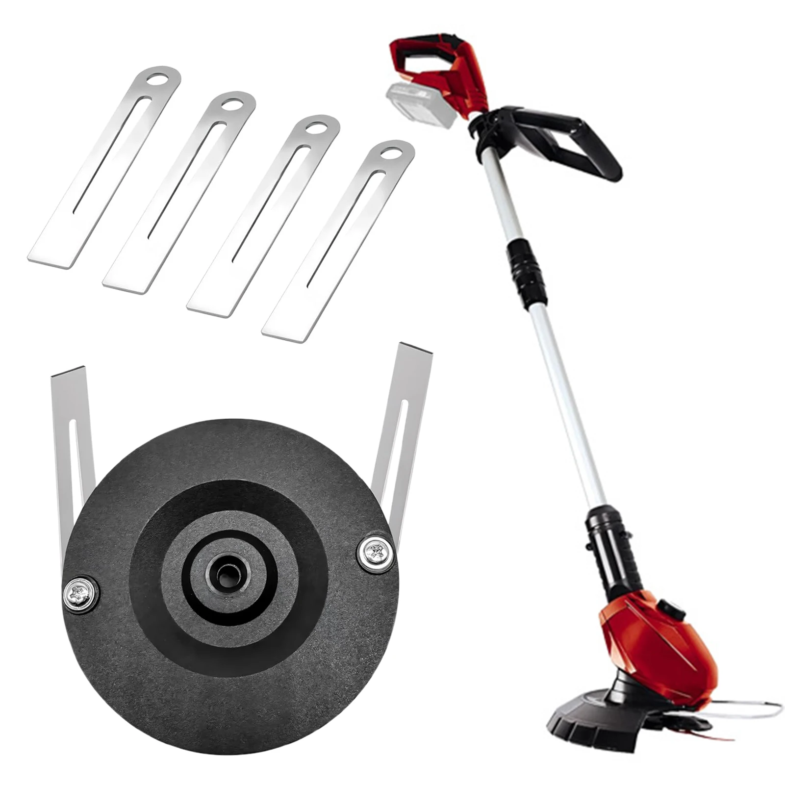 Metal Grass Trimmer Blade Brush Cutter Trimmer Head Weed Trimmer Replacement Blades for Einhell Cordless Grass Trimmer