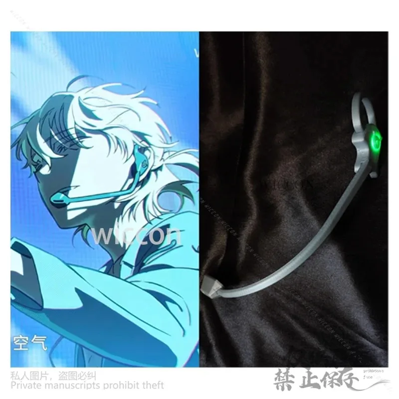 Sky05 أنيمي الغريبة المرحلة الجولة 7 تأثيري وميض ذهب حتى لوكا الدعائم ثلاثية الأبعاد الضوء الأخضر سماعة لجميع القديسين النساء الرجال لعب الأدوار 99Ji *