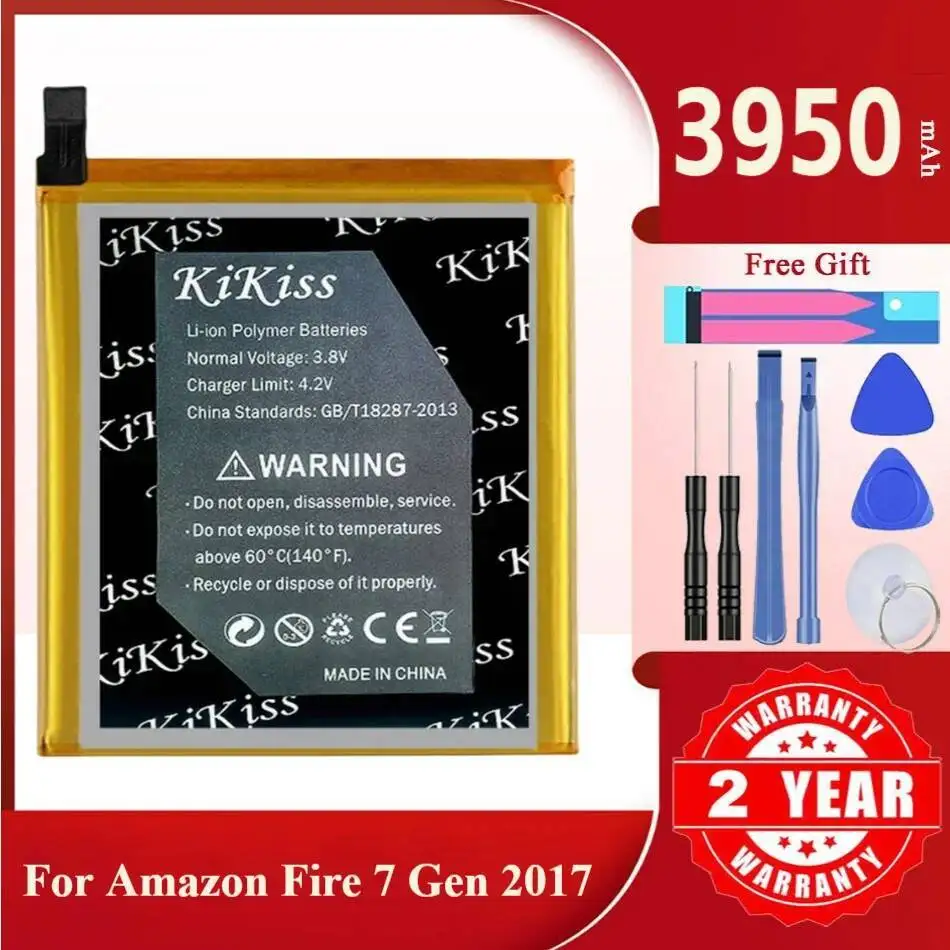Batteria ST18/ST18C per Amazon Kindle Fire 7 7a generazione 2017 58-000177 GB-S10-308594-060L