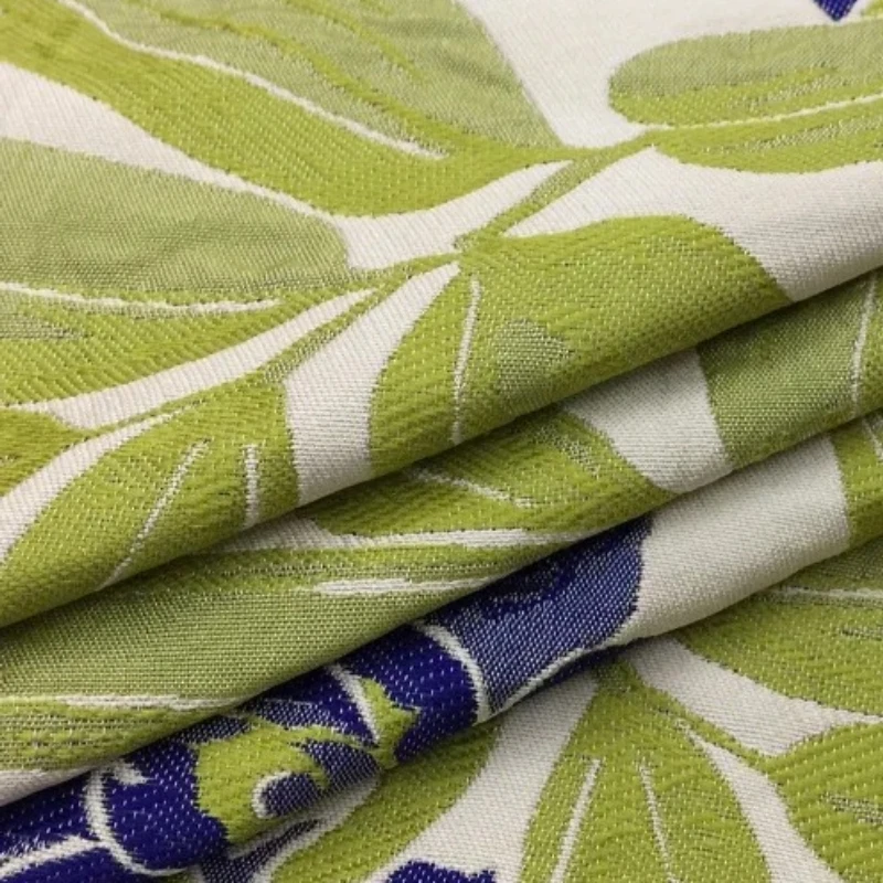 

Brocade Jacquard Fabric Spring Summer Crisp Dress Windbreaker Clothing Cloth Brand Fashion Design Wholesale Material by Meter