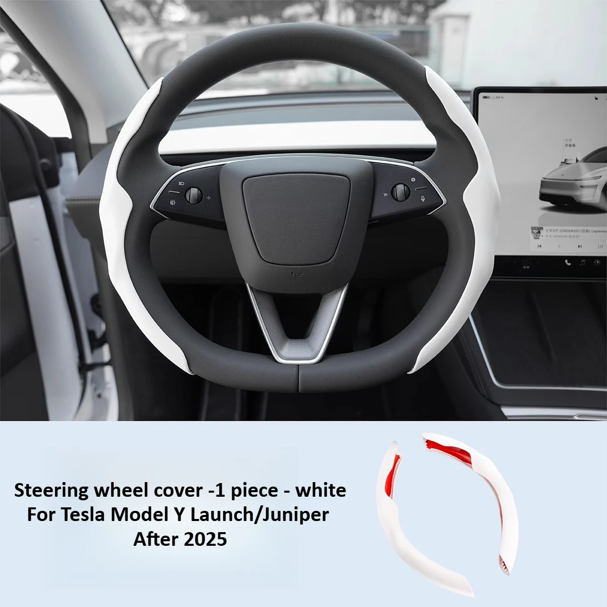 Steering wheel cover