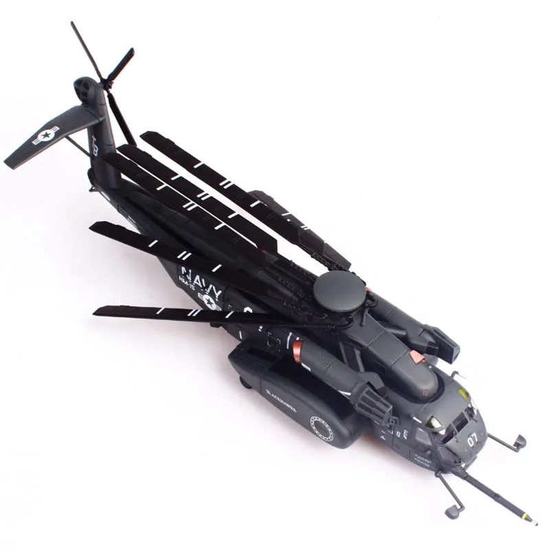 دييكاست 1:72 مقياس سبيكة البحرية الأمريكية MH-53E هليكوبتر CH-53 07 نموذج طائرة كلاسيكي الانتهاء ثابت جمع حلية العرض