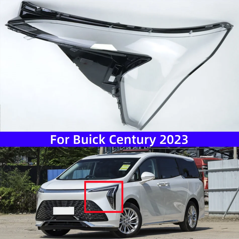 

For Buick Century 2023 Car Headlight Lens HeadClear Lamp Cover Car Replacement Front Auto Shell Cover