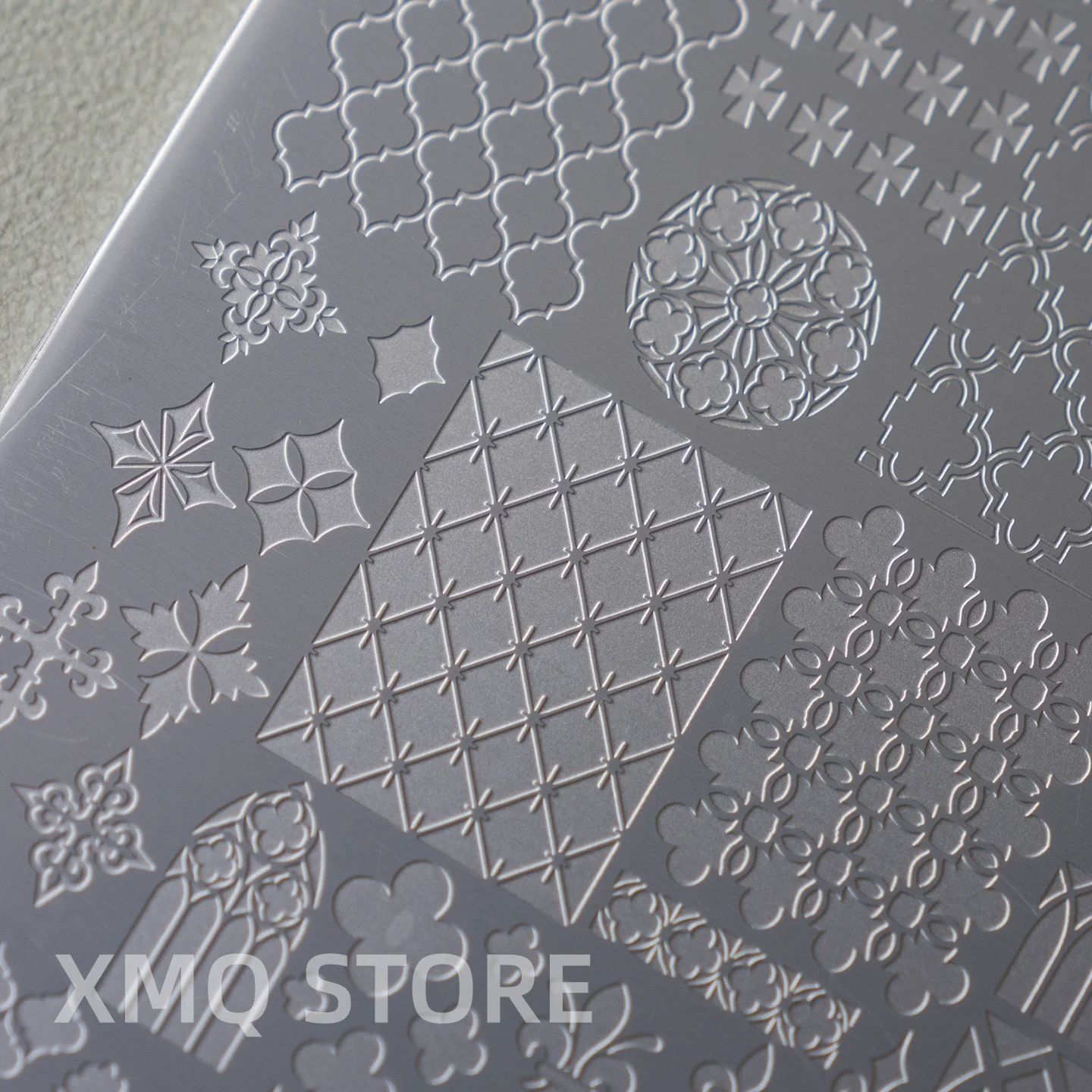 XMQ NAIL ART STAMPING PLATES CYBERPUNK TEMPLATES HEART IMAGEPLATE