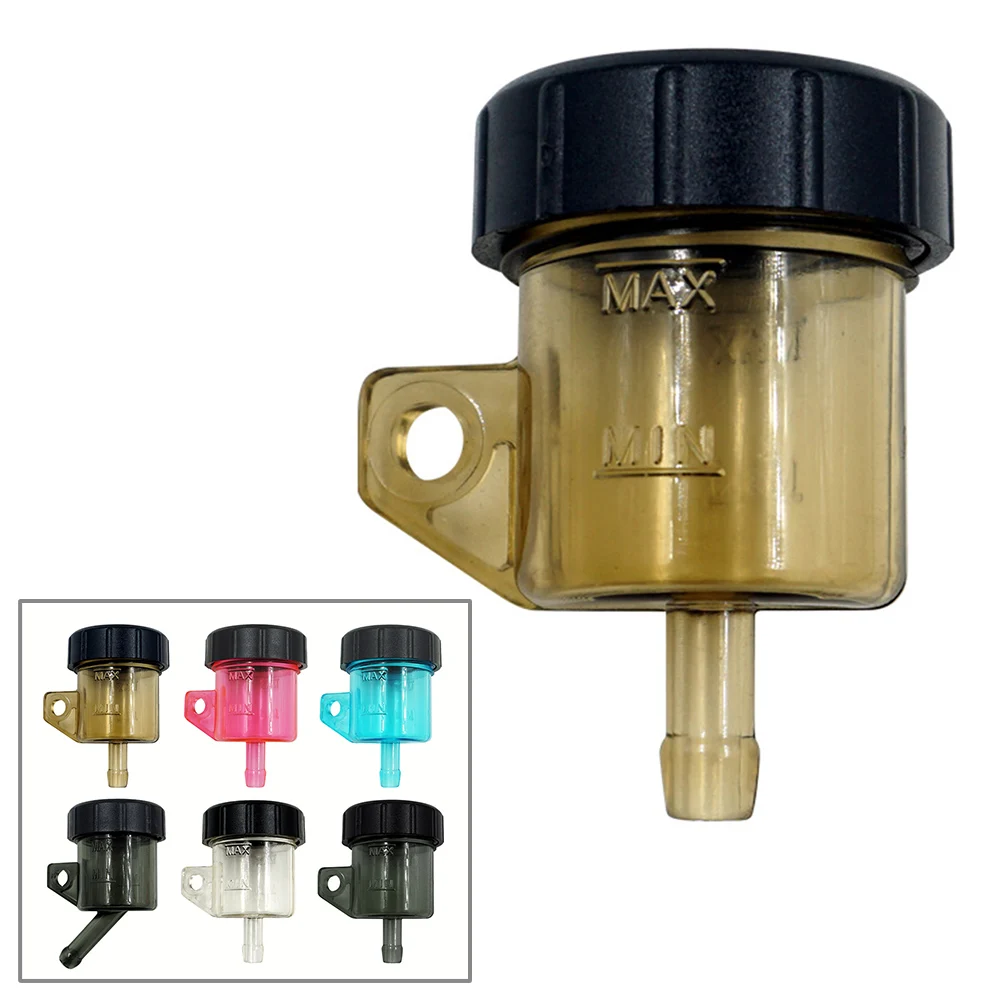 Universal Motorcycle Front Brake Clutch Tank Cylinder Fluid Oil Reservoir Cup For ATVs Off-road Scooters Go-Kart Dirt Pit Bike