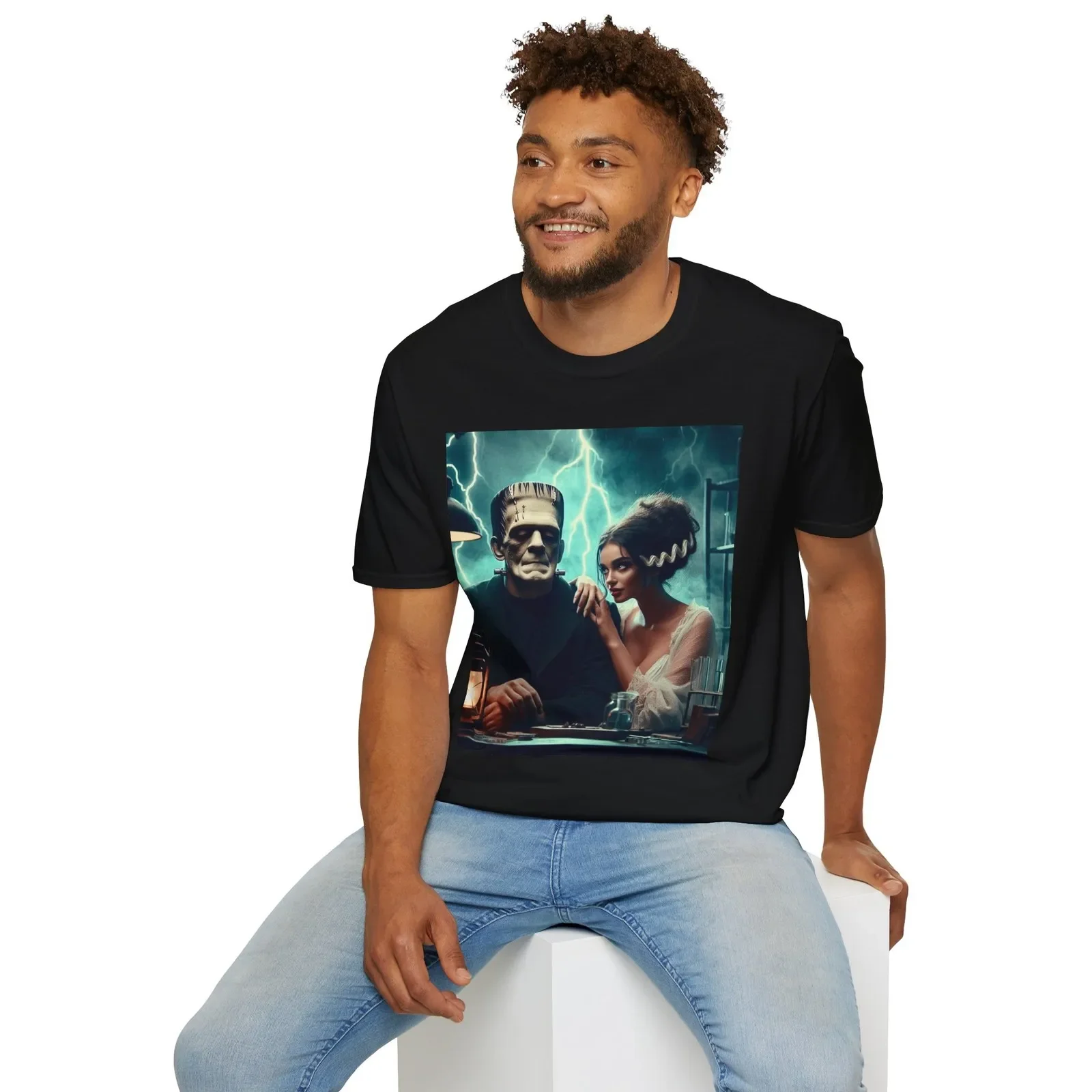 Camiseta Bride of Frankenstein What's For Dinner Dear, estilo retro vintage con arte de monstruos