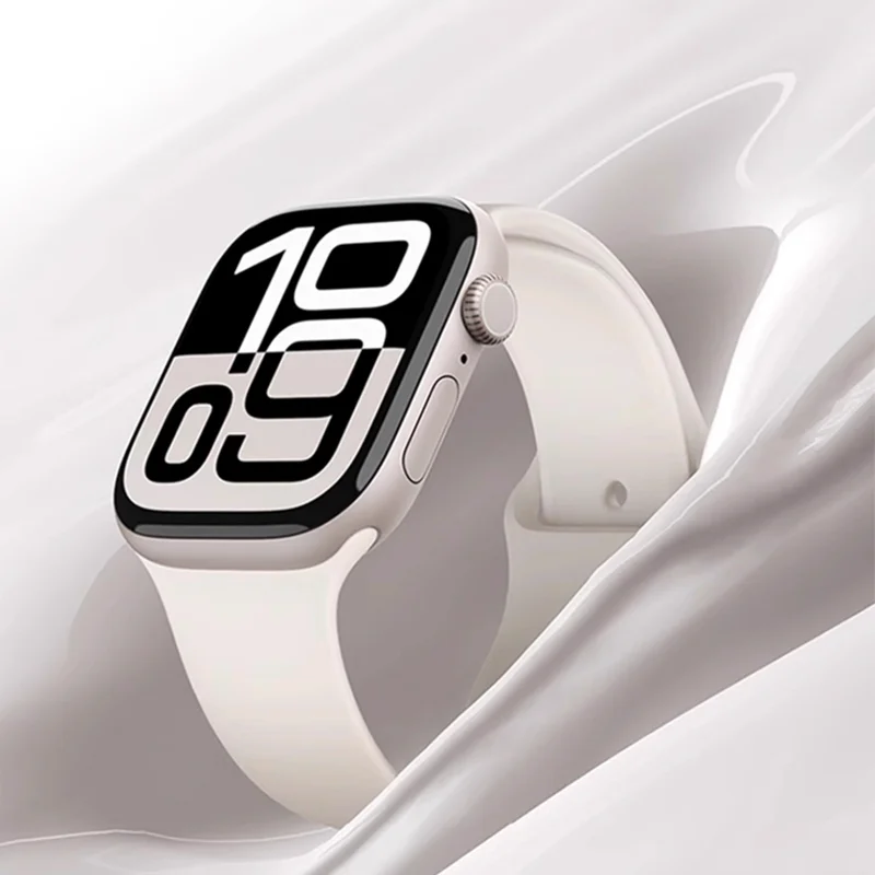 Silicone Band For Apple Watch straps 40 mm 49mm 44 mm 45mm 46mm 42mm 41mm 38mm sports bracelet iWatch series 10 9 8 3 SE ultra 2