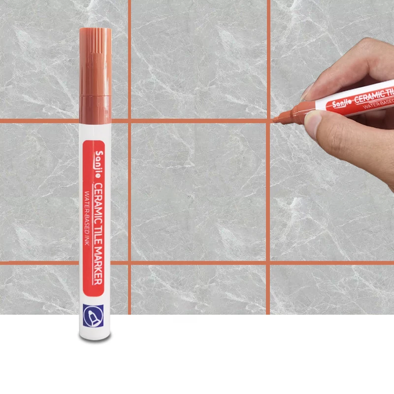 Tile Marker Waterproof Grout Pen Wall 10Colors Optional For Tiles Floor Bathroom Decontamination Seam Repair Pencil