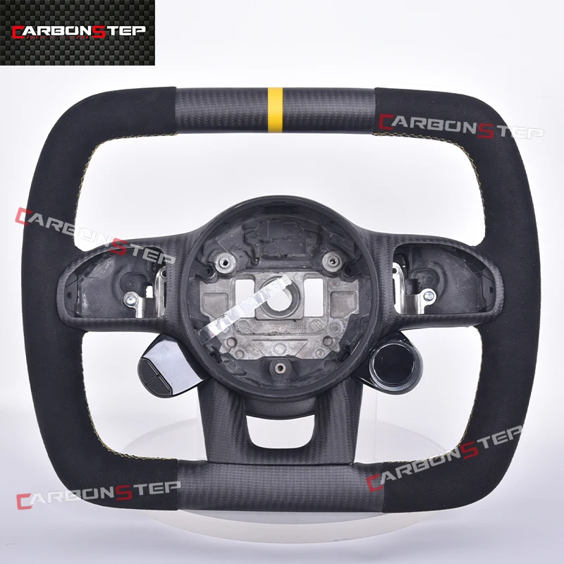 Upgrade Leather Carbon Fiber Led Steering Wheel For Mercedes Benz W205 AMG W212 W213 CLA C300 W211 W222 Sports Cars Paddles