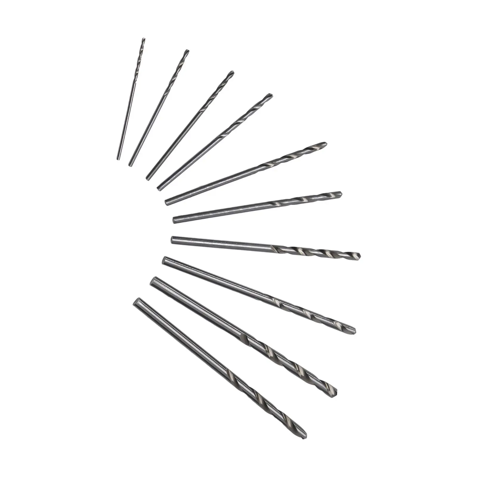 Hand Drill Drill Bits Set Mini Hand Drill With Keyless Chuck 0.8mm-3.0mm HSS Drill Bits For DIY Hand Tools Accessories