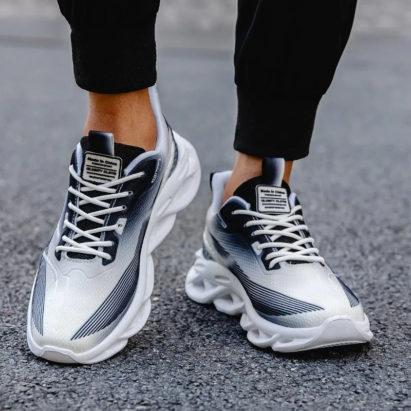 

ELUVA Running Shoes Men Lightweight Breathable Mesh Sneakers for Men Non-Slip Outdoor Sports Shoes Gym Training Walking Shoes