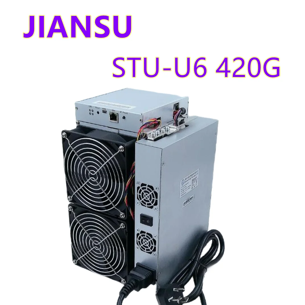 

Used STU-U6 420g（±10%） x11 Asic Miner with PSU Miner WITH PSU DASH Mining Machine