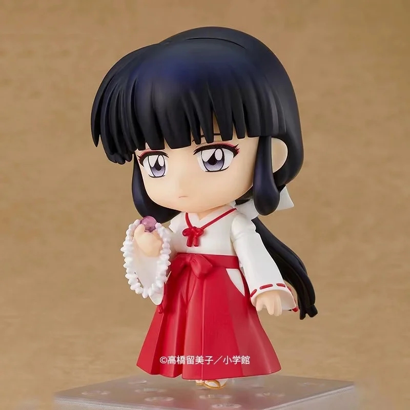 In Stock Original GOOD SMILE GSC1537 Kikyo Inuyasha Official Anime Figure Q-version Genuine Collectible Model Action Figure Toy