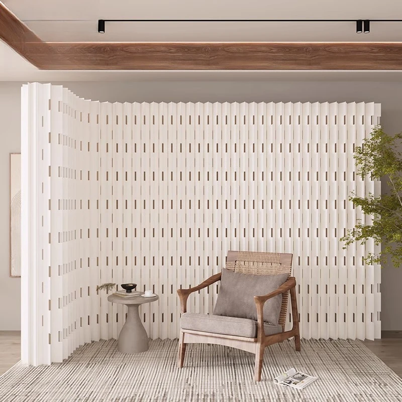 Simple self-installed partition wall, beauty salon background wall, no punching, one room becomes two rooms, baffle, office scre
