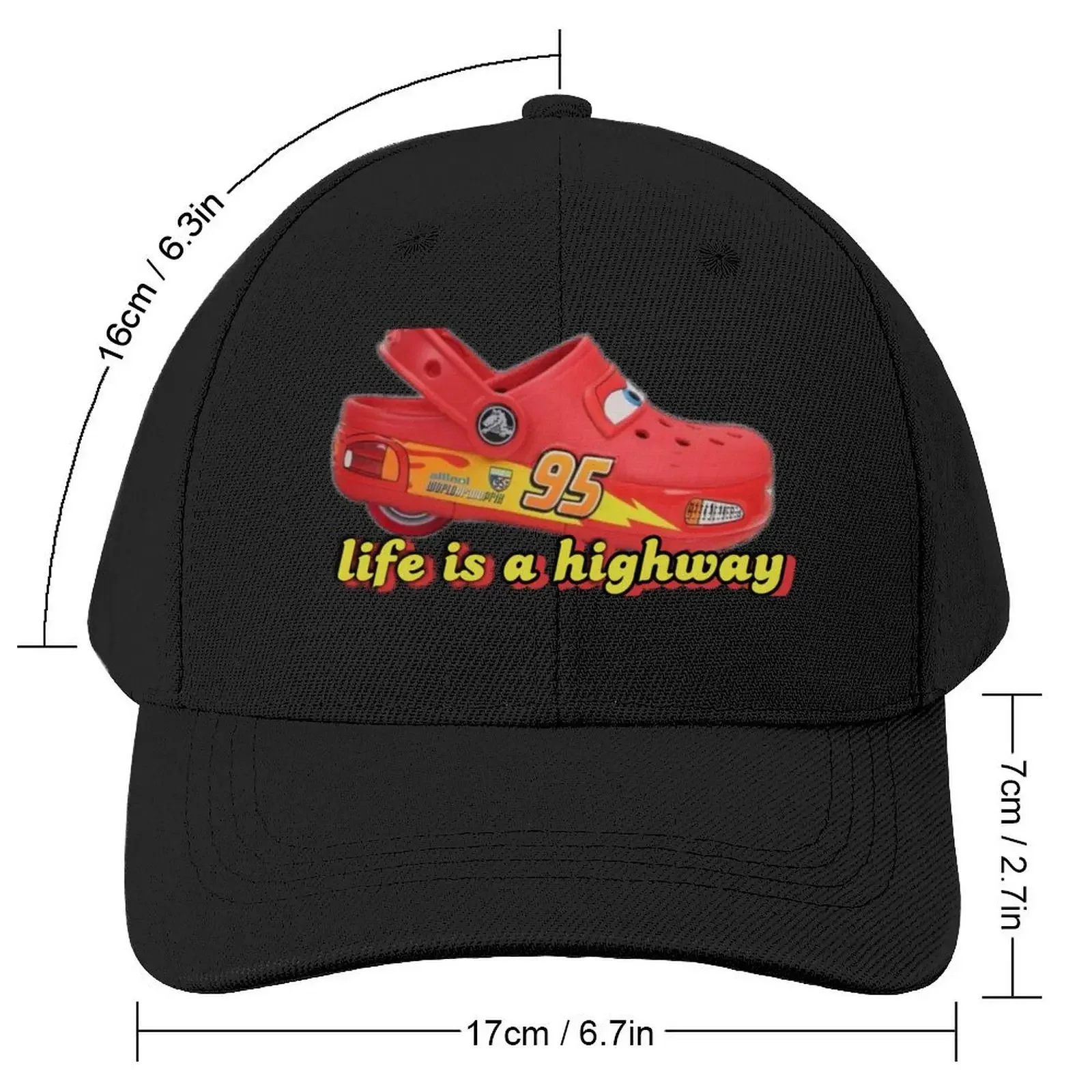 life is a highwayCap Baseball Cap Sun Cap Hat Man Luxury derby hat tea Hat Mens Hats Women's