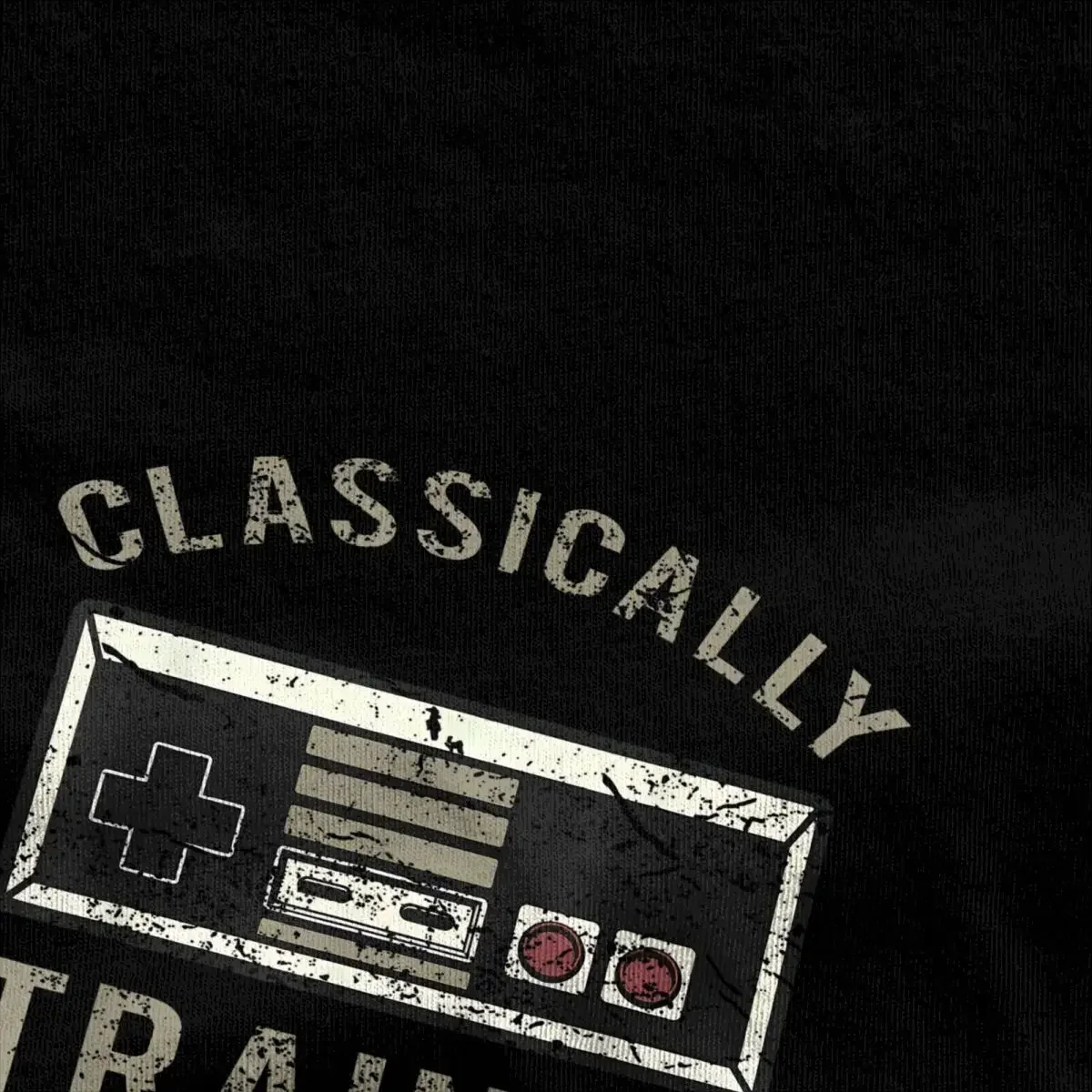 Video Game Retro Vintage Distressed T-Shirt Summer Vintage T-Shirts 100 Cotton Tshirt For Men's Short-Sleeved Design Clothes image 2