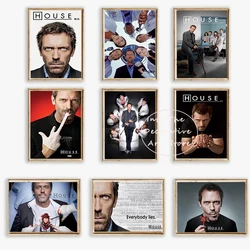 Classic Medical sitcoms Movies House M.D. Modern Posters Print Wall Art Pictures Canvas Painting Living Room Bedroom Home Decor