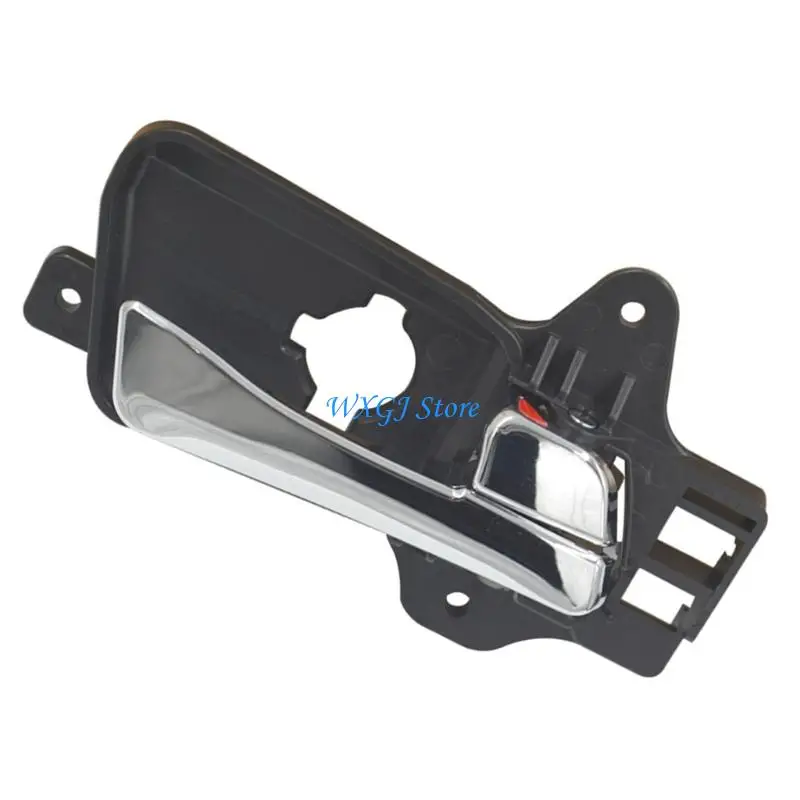 37JE Black and Silver Interior Door Handle Repair Part, 826202L010 Car Pull Lever for Routine Cabin Door Service and Care